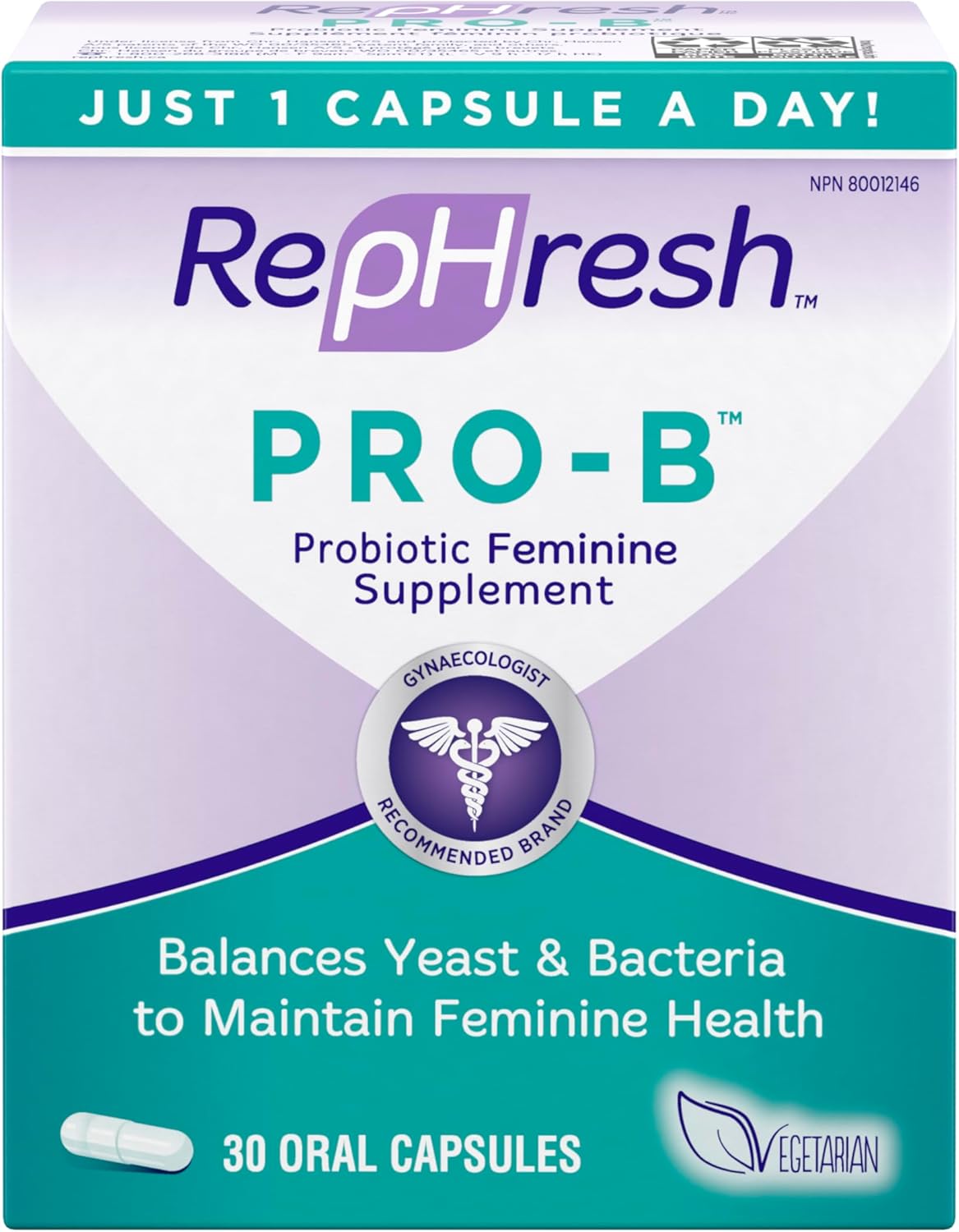 30 Oral Capsules & 60 Capsules Probiotic Supplement P252777
