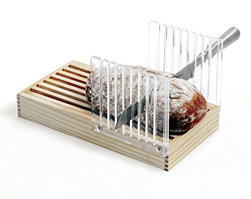 Brown Bread Slicer with Crumb Catcher F8263