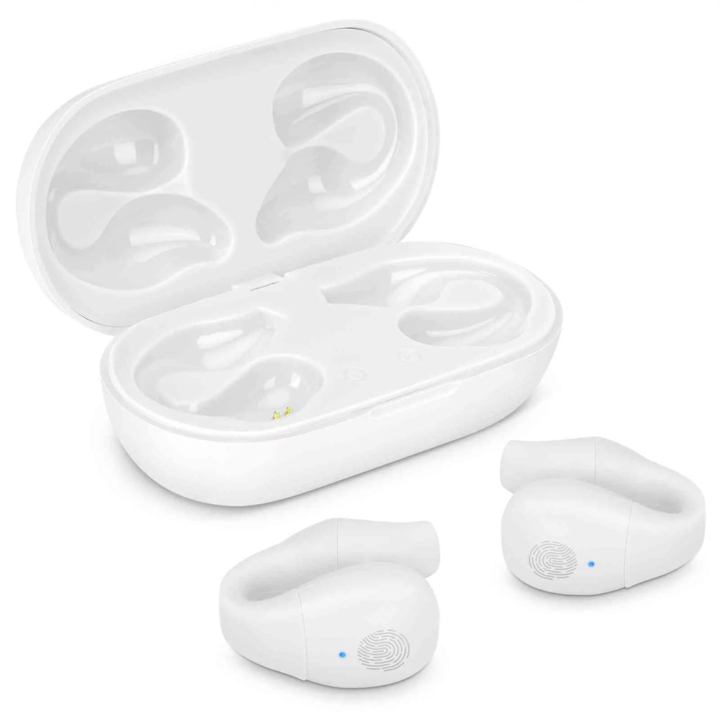 Black True Wireless Earbuds with Charging Case A942
