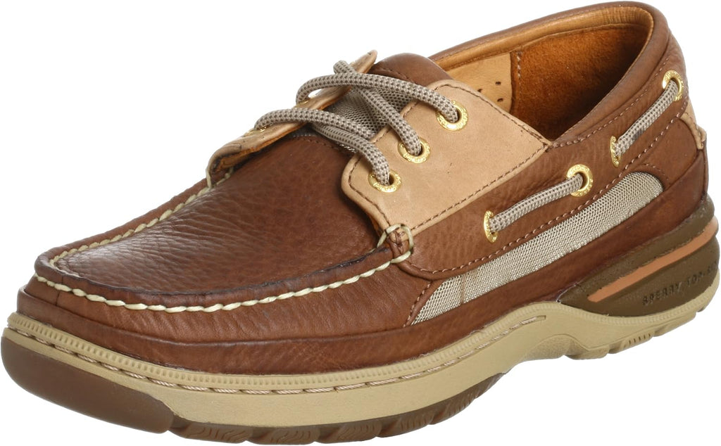 Tan 3-Eye Boat Shoe Y275358
