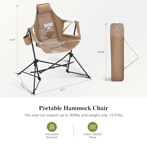 Blue Adjustable Folding Camping Chair with Cup Holder Q1751