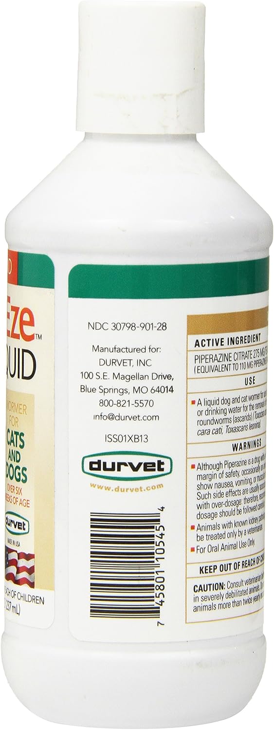8 oz Antihelmintic Liquid O482334