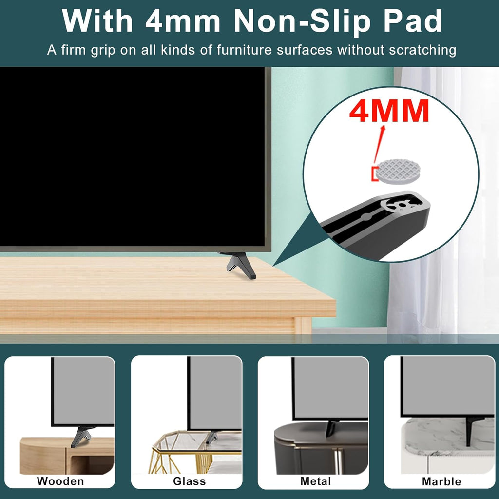 TV Legs Replacement Base for 49 50 55 Inch TV X4723