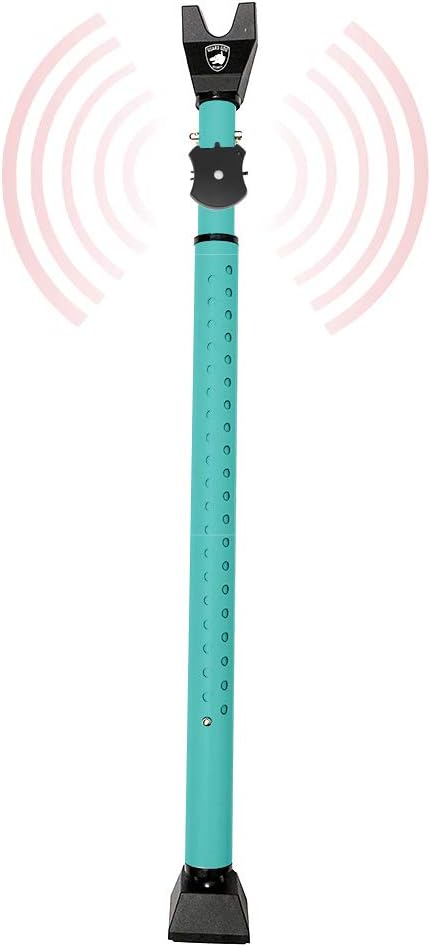 Teal Adjustable Door Jammer & Sliding Door Security Bar Pack of 2 E653