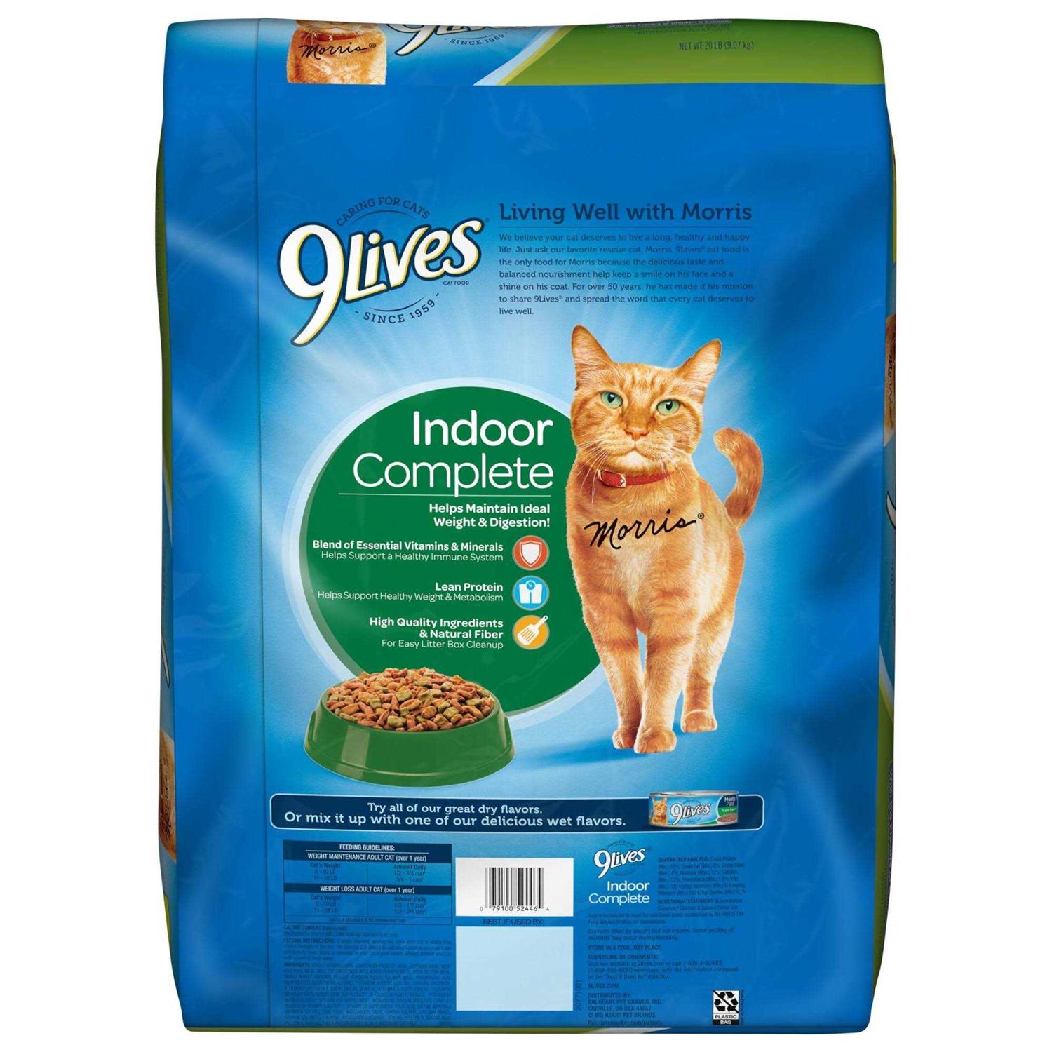 9Lives Cat Food Indoor Complete K611830