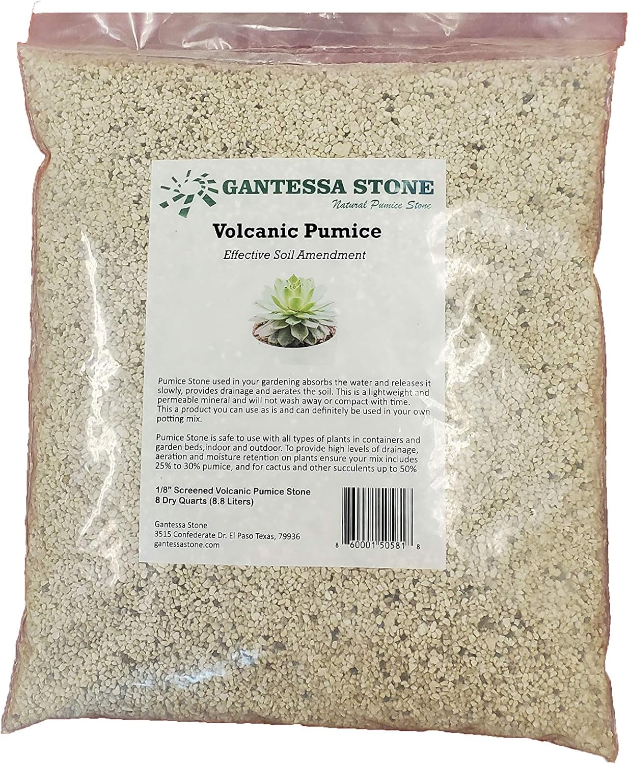8 Quarts Gardening Pumice Soil Amendment U70200