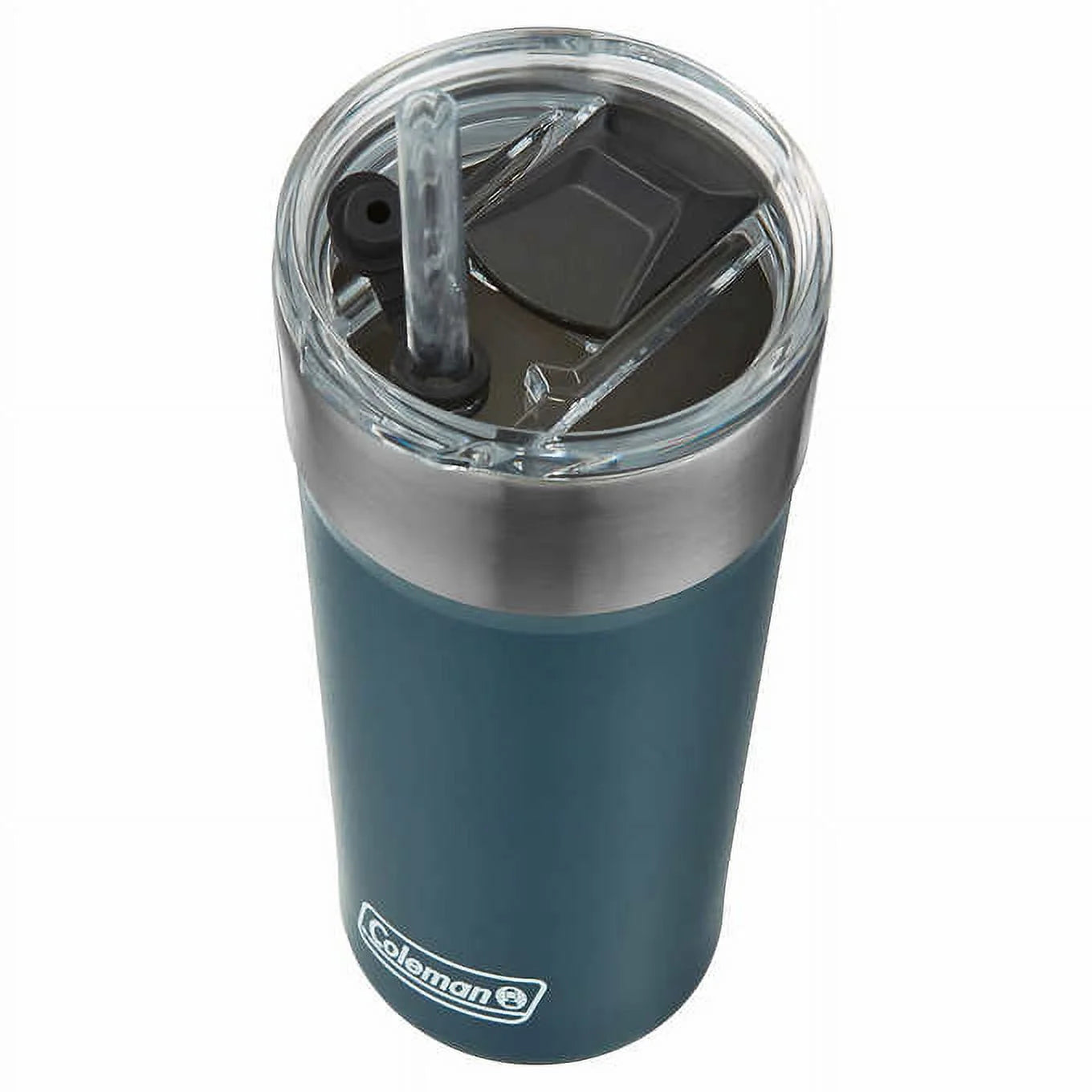 20oz Green and 18oz Blue Stainless Steel Tumbler 2-pack C95504