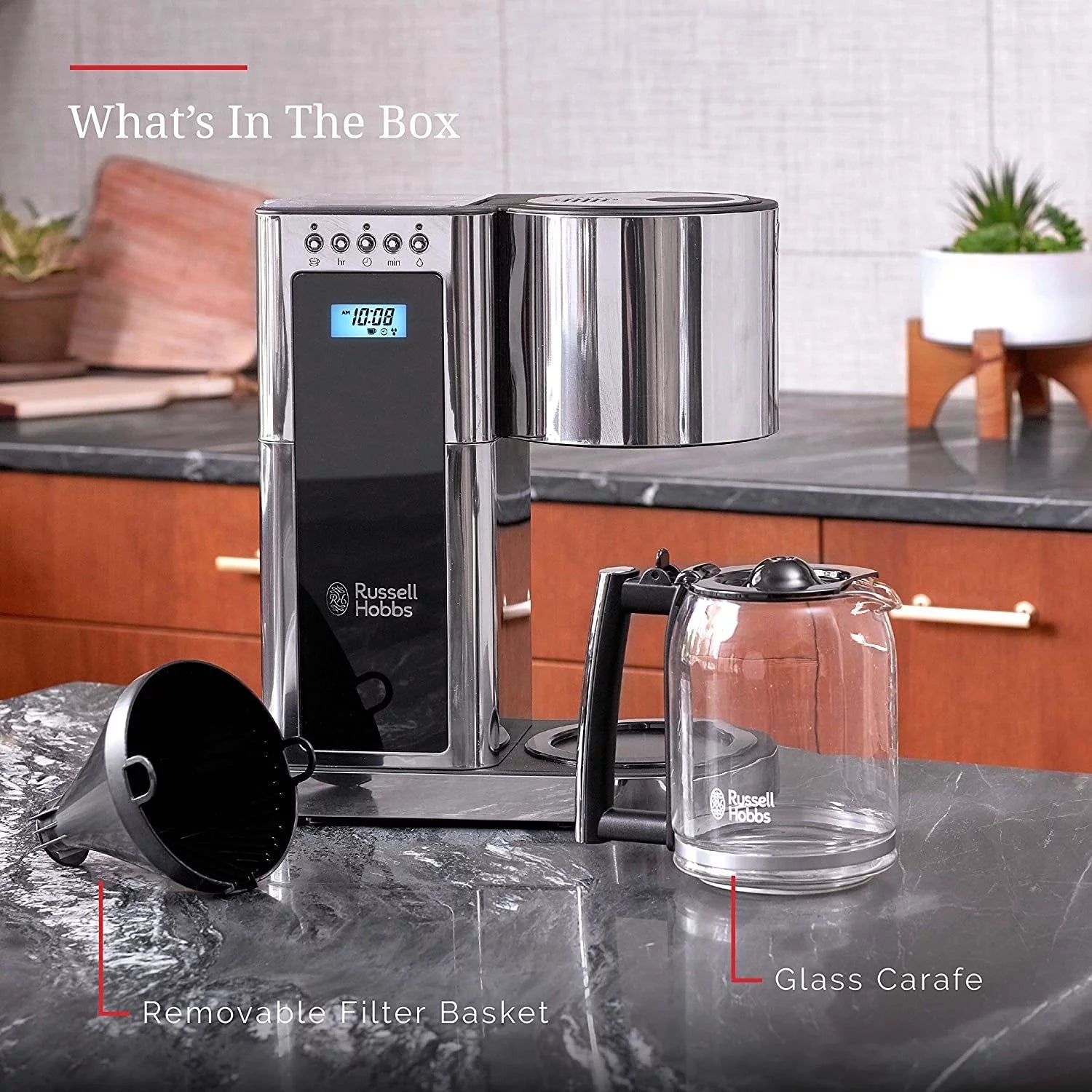 8 Cup Programmable Coffee Maker X650812