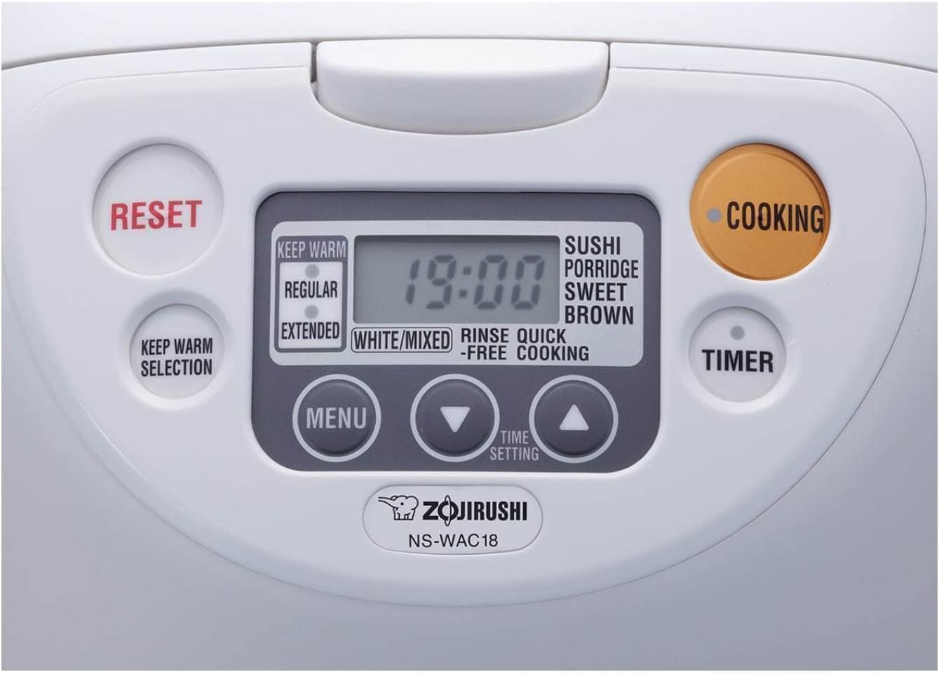 10-Cup Micom Rice Cooker and Warmer with Rice Container Bin U401516