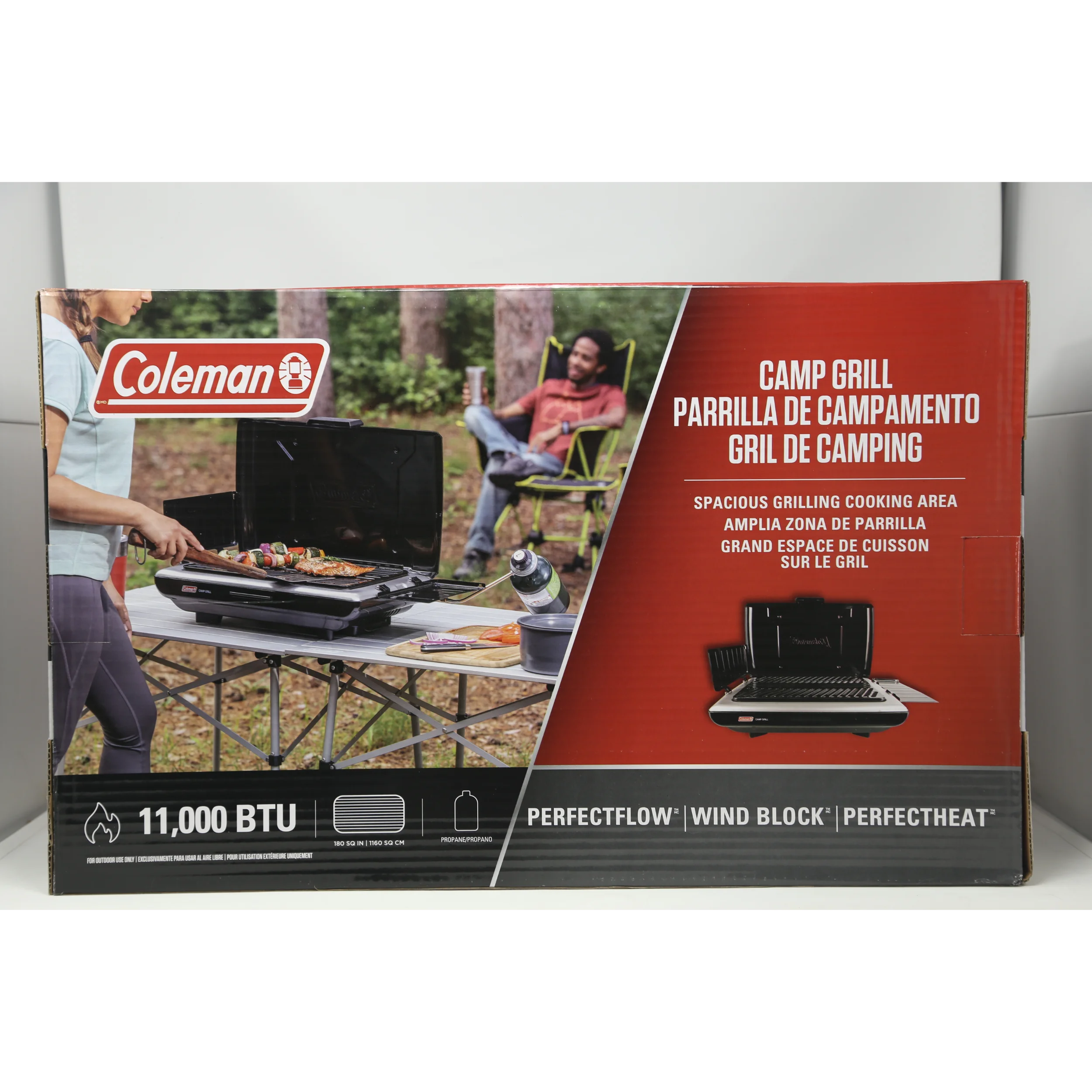 2 Burner Propane Camping Stove P637