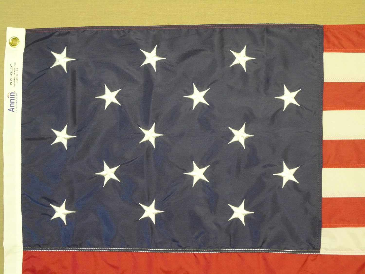 3 x 5 Feet Dyed Nylon American Flag O773214