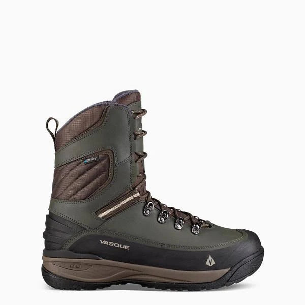 Olive Brown Men's Snow Boots C378678