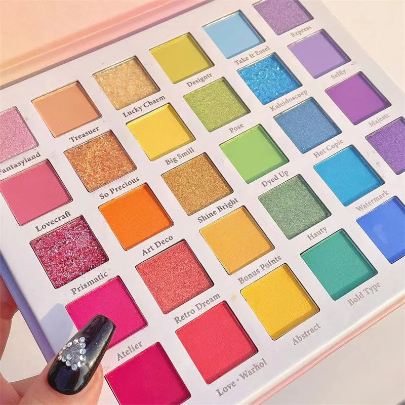 30 Pigmented Matte Shimmer Eye Shadow Palette G199166
