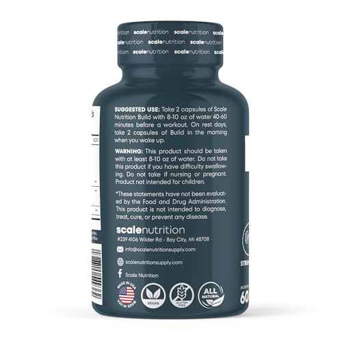 60 Capsules Muscle Builder Supplement Q7199