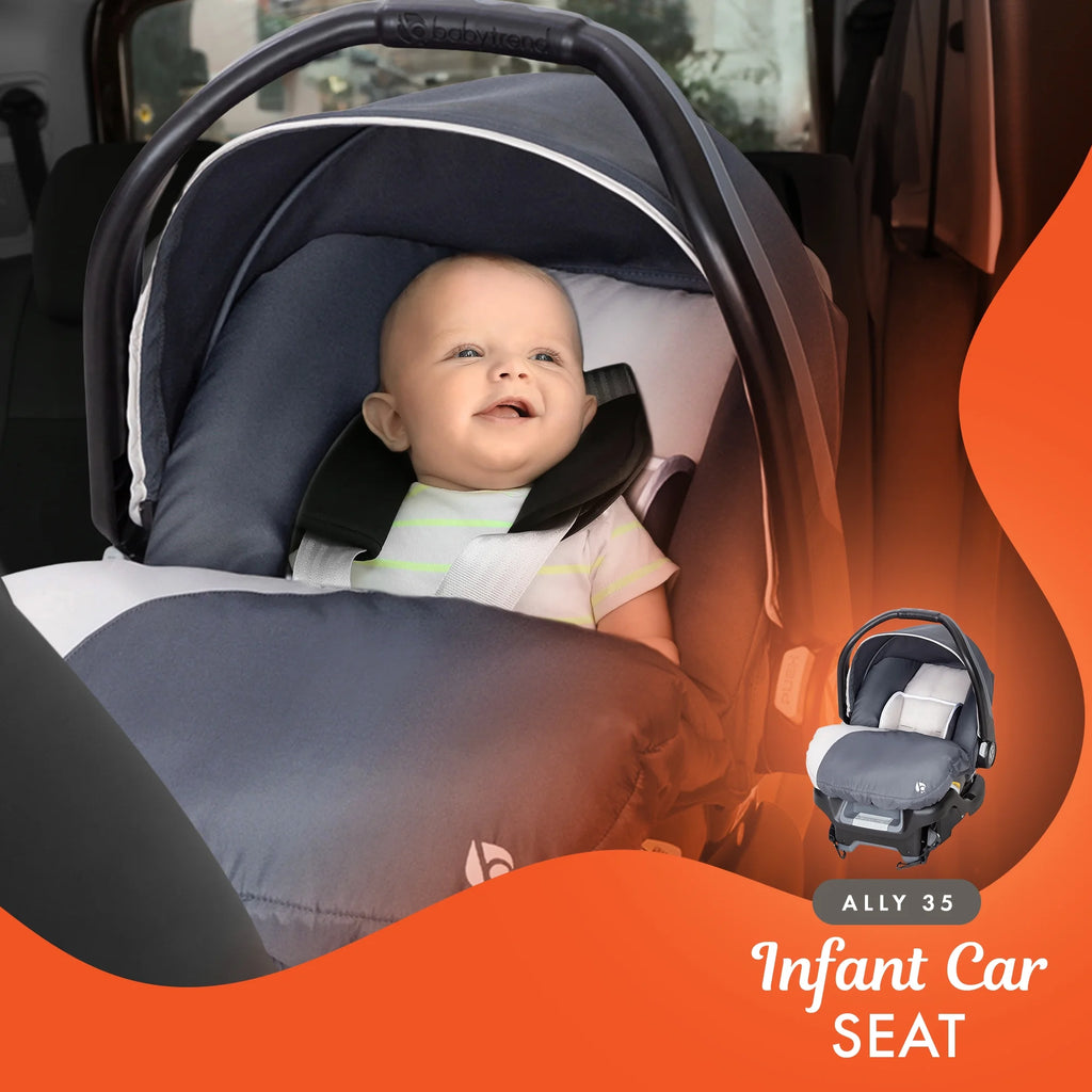 Double Stroller with Single Car Seat N9119