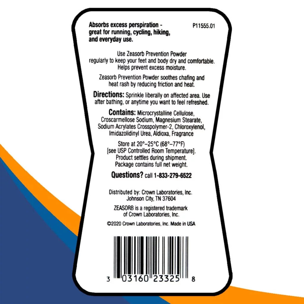 Super Absorbent Powder 2.5 oz Pack of 4 O285