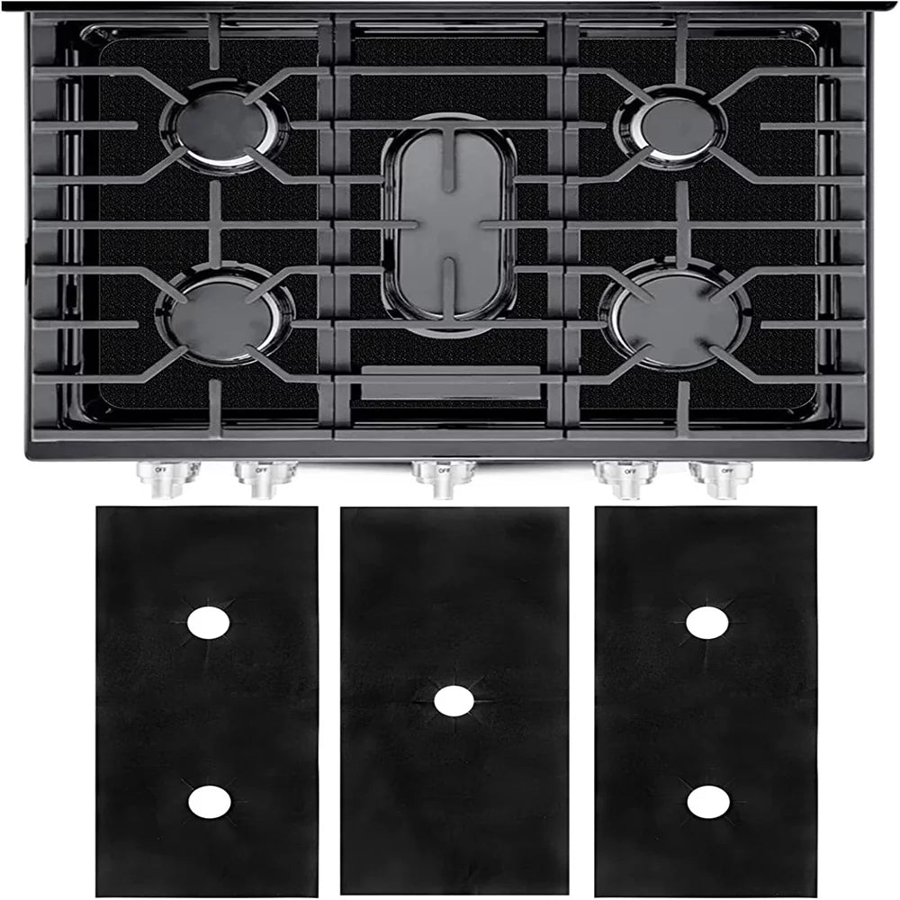 3pcs Gas Range Stove Top Burner Protectors K321