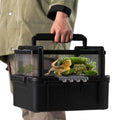 Small Pet Carrier Cage with Tweezer Bowl G127