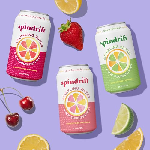 4 Flavor Variety Pack Sparkling Water, 12 Fl Oz (Pack of 20) O8885