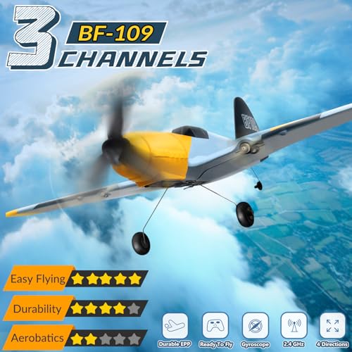 3 Channel RC Plane Remote Control Airplane Ready to Fly 2.4GHz Q2178