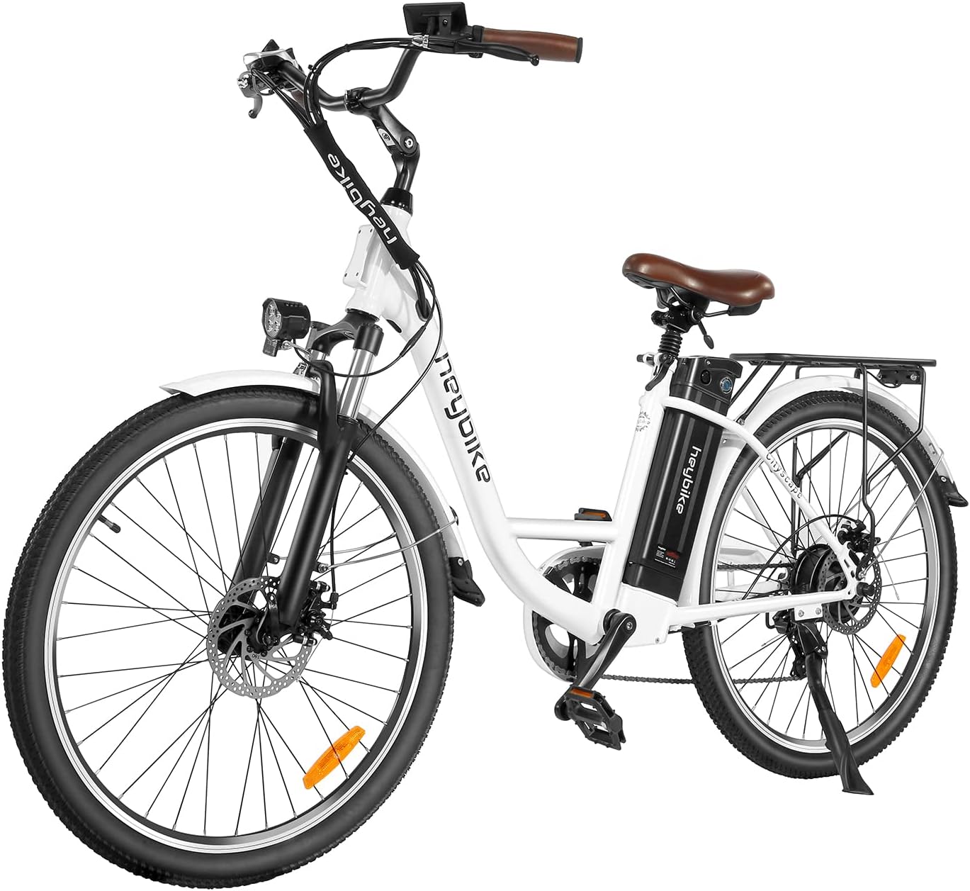 Electric City Cruiser Bicycle with Removable Battery D284