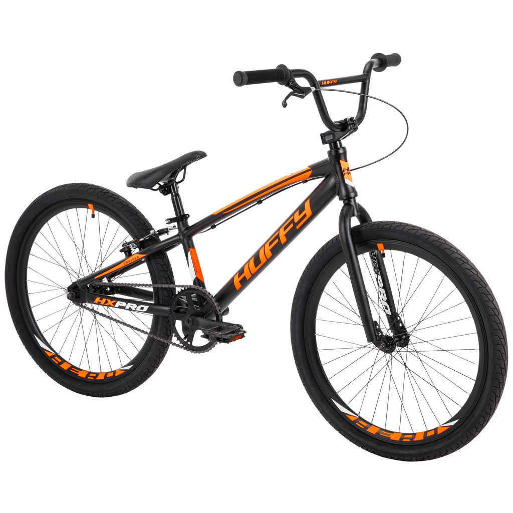 Black/Orange 24-inch Aluminum BMX Bike K40658
