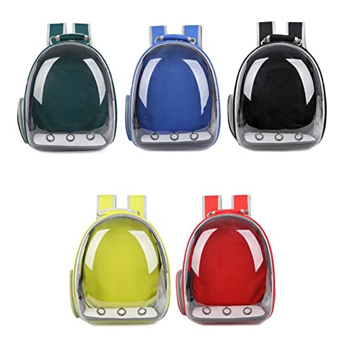 Black Transparent Pet Travel Backpack Carrier M289