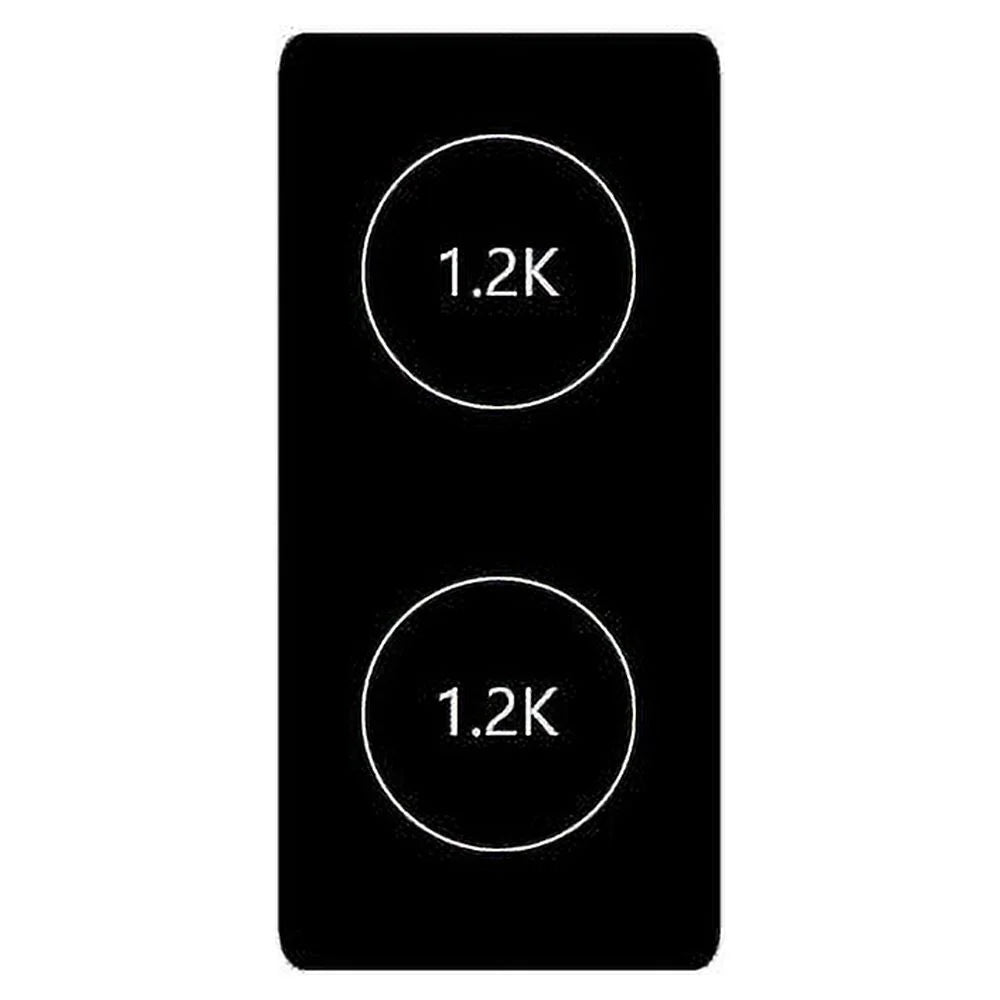 2-Burner Electric Cooktop in Black Y427262