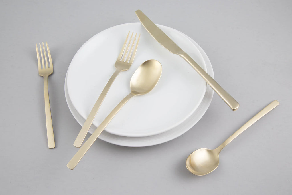 Champagne Satin 20-Piece Set J1769