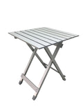 Silver Aluminum Camping Table P590