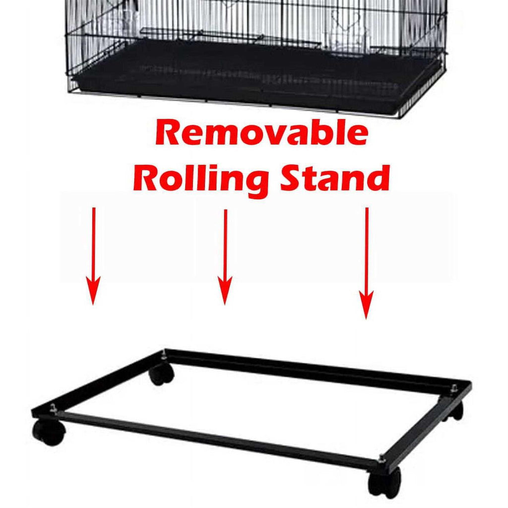 55 Extra Large Rolling Stand Cage for Ferret Chinchilla Sugar Glider Rats U55241