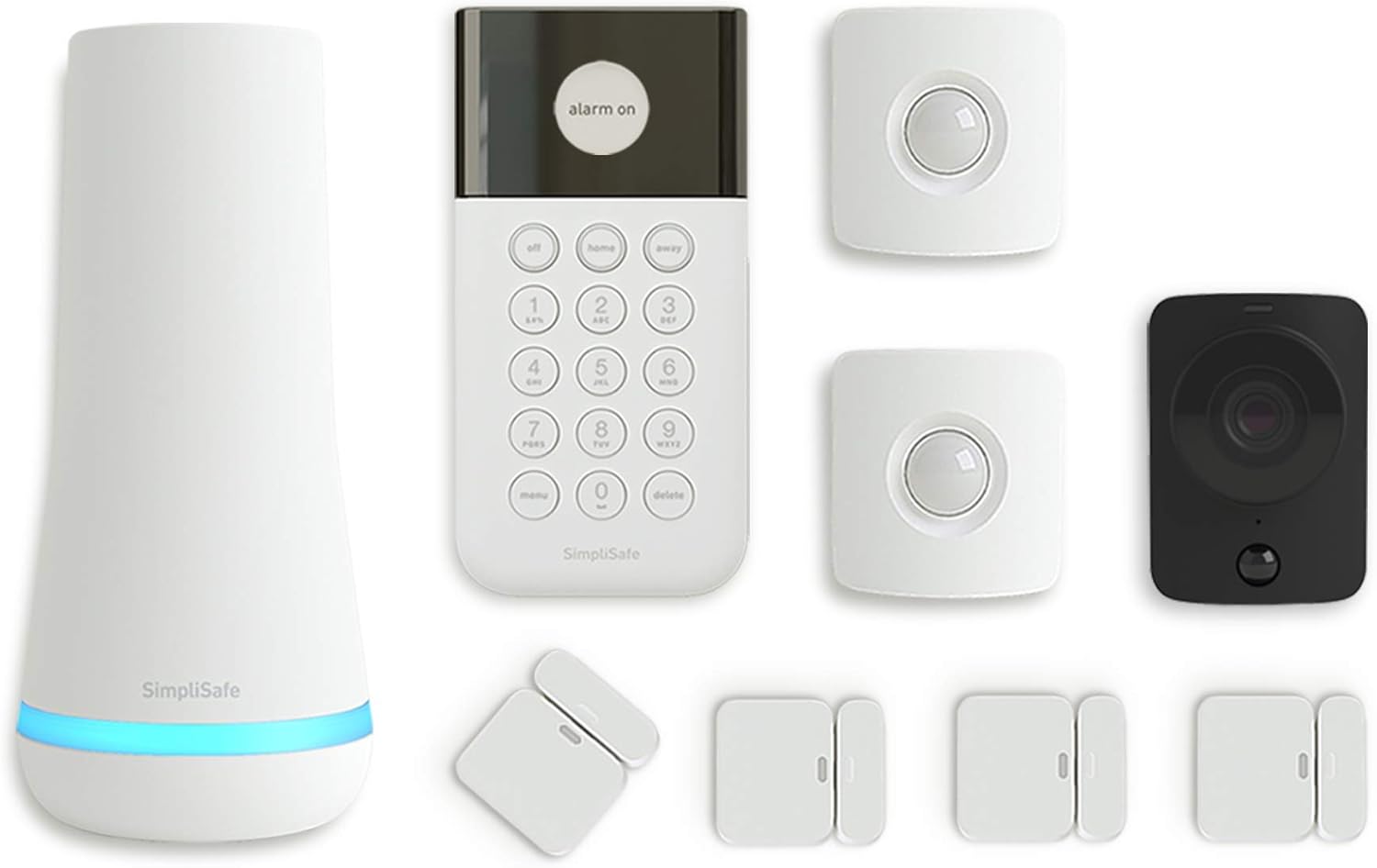 9 Piece Wireless Home Security System with HD Camera P4263