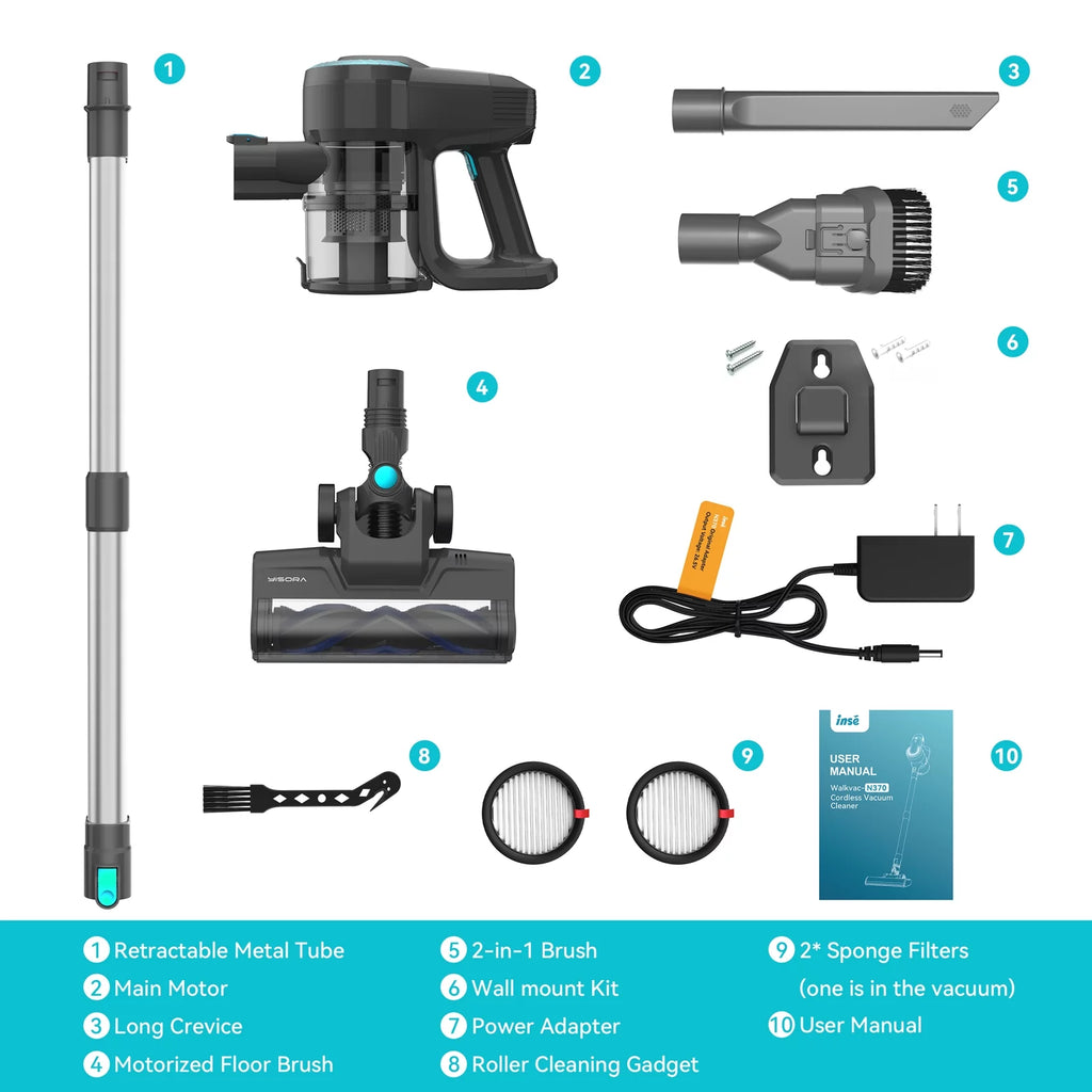 Cordless Stick Vacuum 20kPa L650