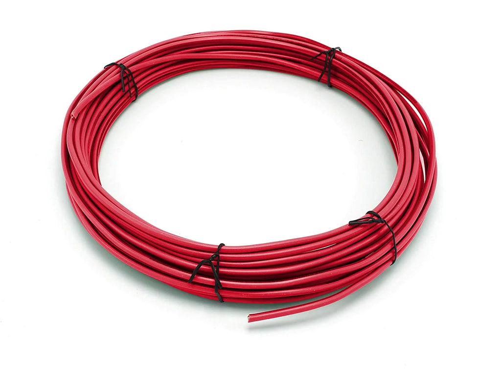 10 AWG Insulated Solid Copper THHN THWN Wire 100 Feet Red A449