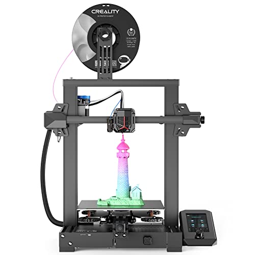 3D Printer with CR Touch Auto Leveling PC Spring Steel Platform 8.66x8.66x9.84 inch R703681
