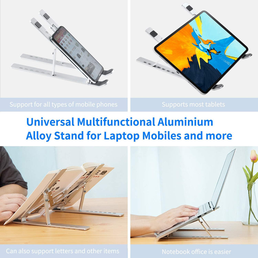 Adjustable Aluminum Laptop Stand 2pcs W85820