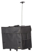 Black Rolling Collapsible Basket Cart O231954