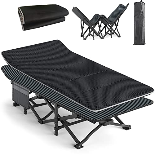 Camping Cot with Cushion and Carry Bag N713
