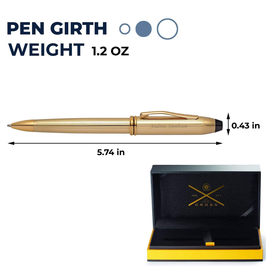 10K Gold Filled Ballpoint Pen V241