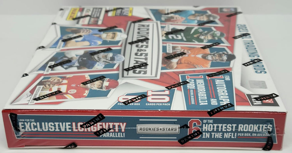 2021 Panini Rookies & Stars Football Trading Cards Mega Box Z3086
