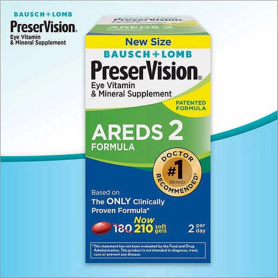 210 Count Eye Vitamin and Mineral Supplement I81517