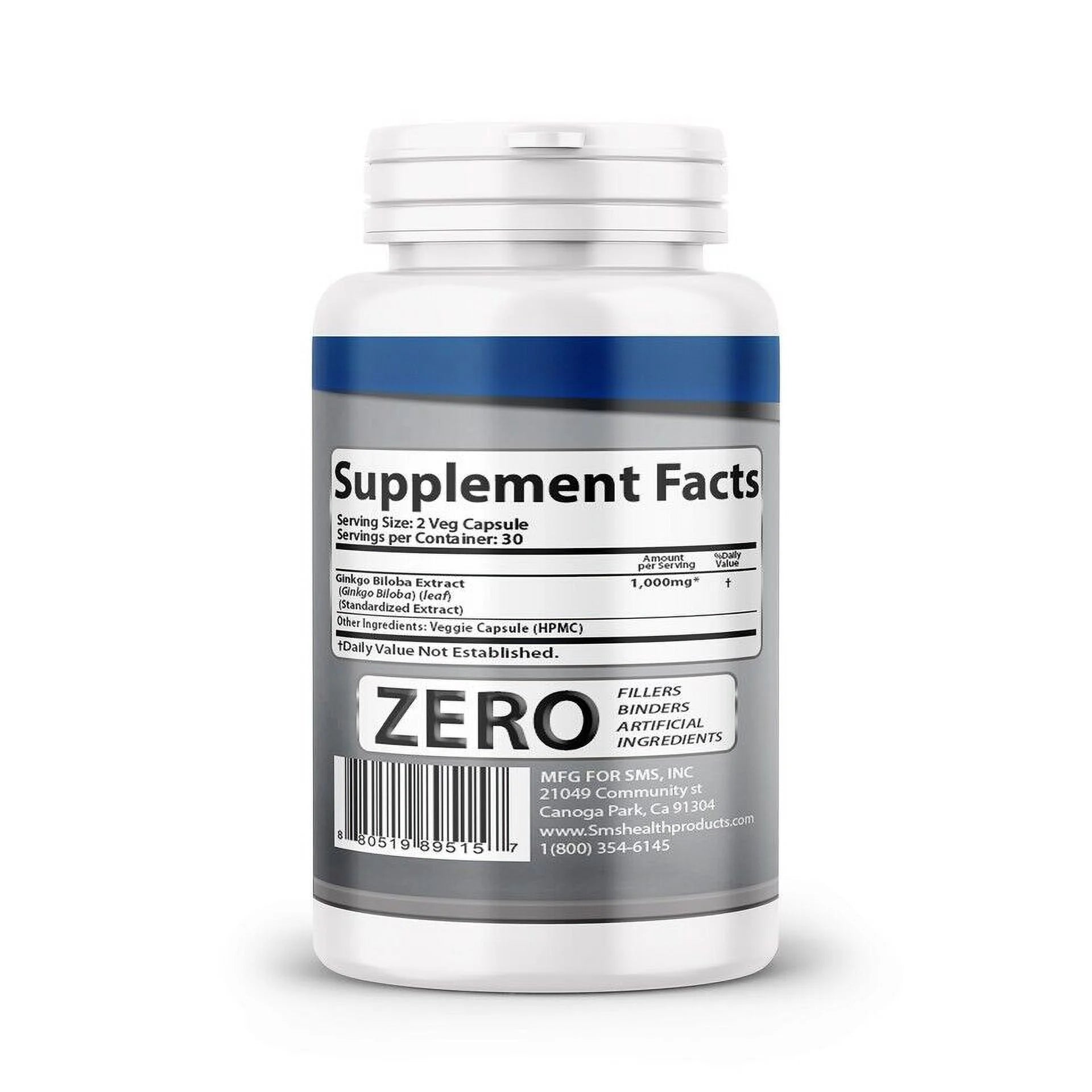 60 Capsules Brain Boost Supplement Z704111