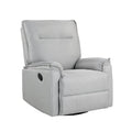 Beige Swivel Recliner Chair Q462