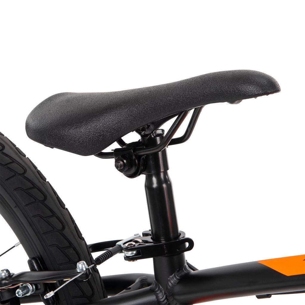 Black/Orange 24-inch Aluminum BMX Bike K40658