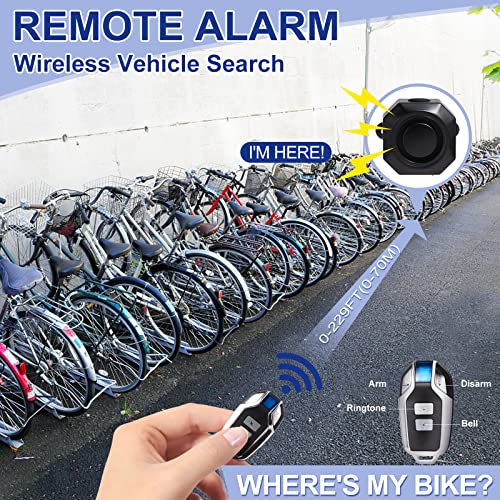 Wireless Rechargeable Waterproof Vibration Alarm System with Motion Sensor H32240