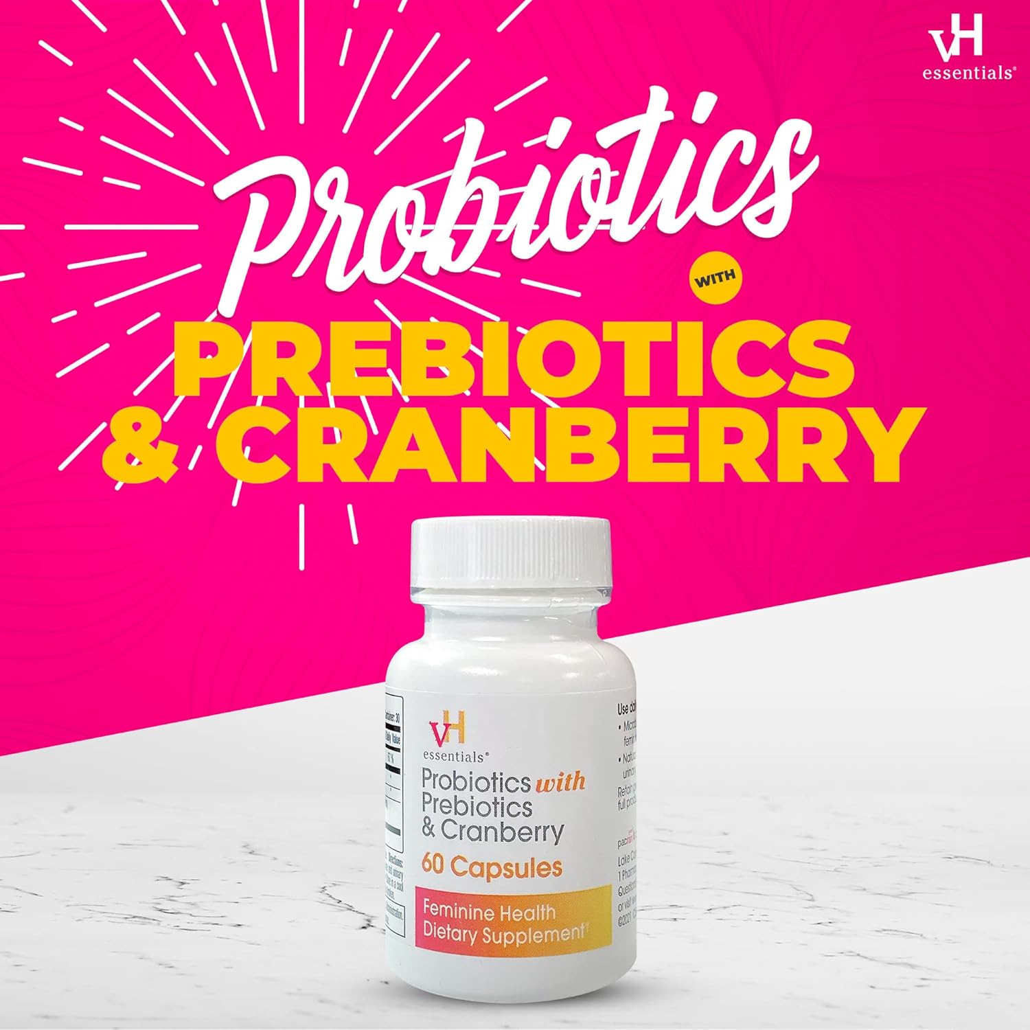 30 Oral Capsules & 60 Capsules Probiotic Supplement P252777