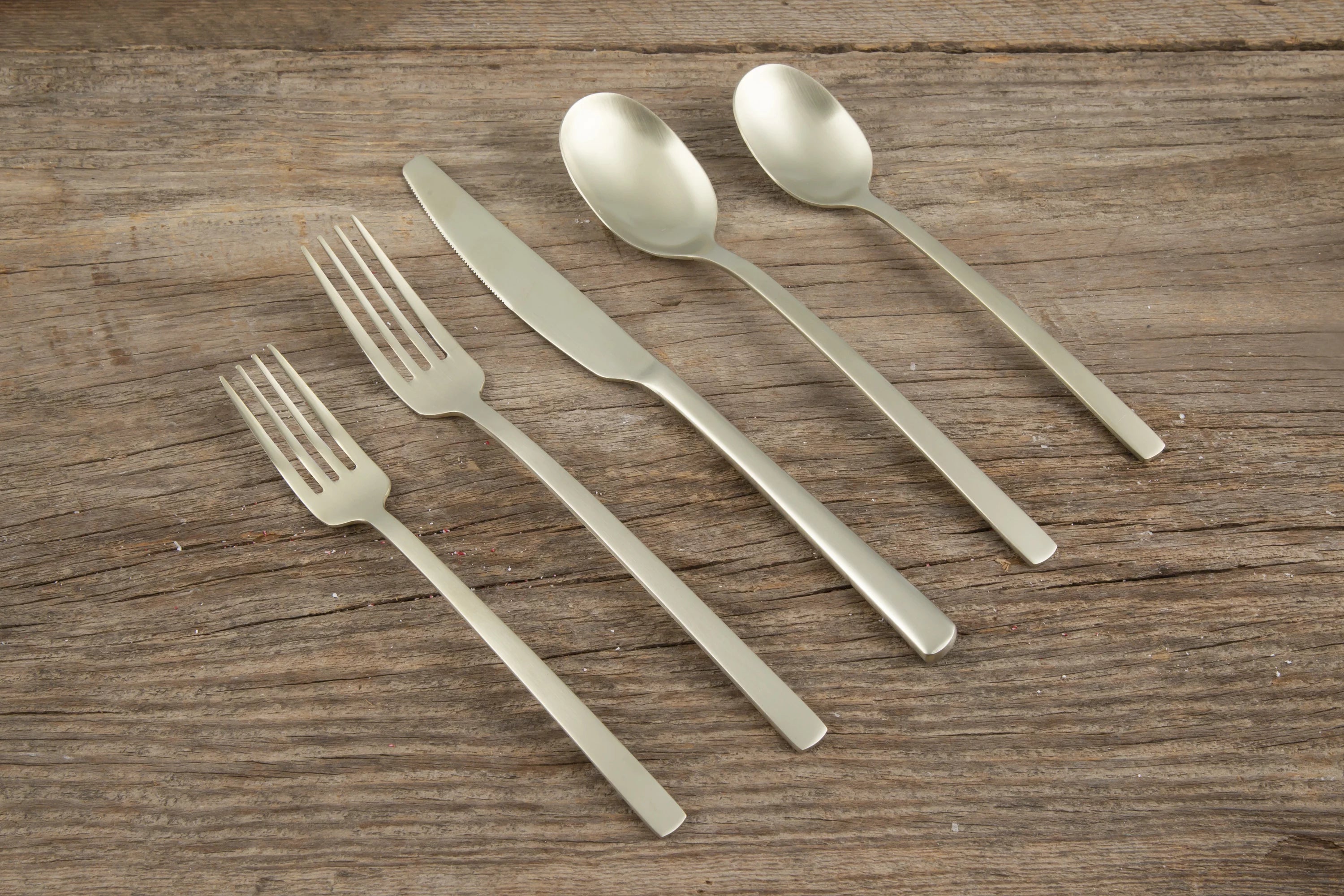 Champagne Satin 20-Piece Set J1769