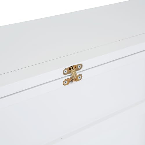 Queen Size Solid Wood Murphy Bed with USB Port and Removable Shelves B73852