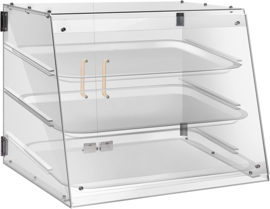 3 Tray Bakery Display Case with Rear Doors L505