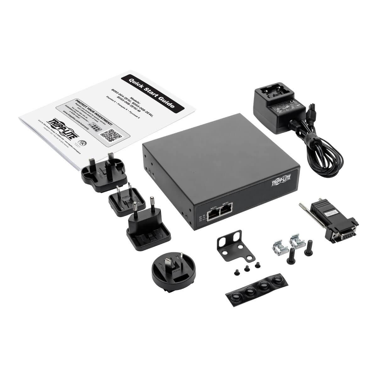 4-Port Console Server with Dual GB NIC N203861